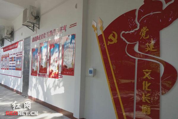 新田國稅建設黨建文化長廊 加強黨員修養教育