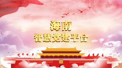  海南智慧黨建平臺(tái) 海南省智慧黨建平臺(tái)
