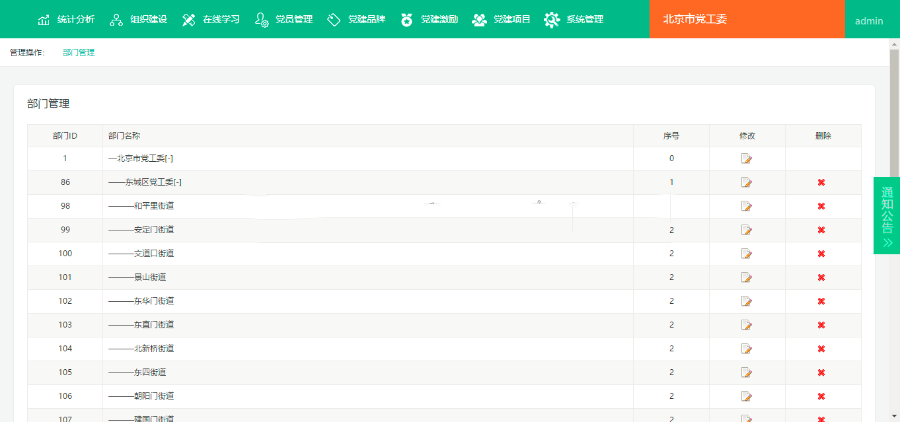 黨員黨建信息管理系統源碼
