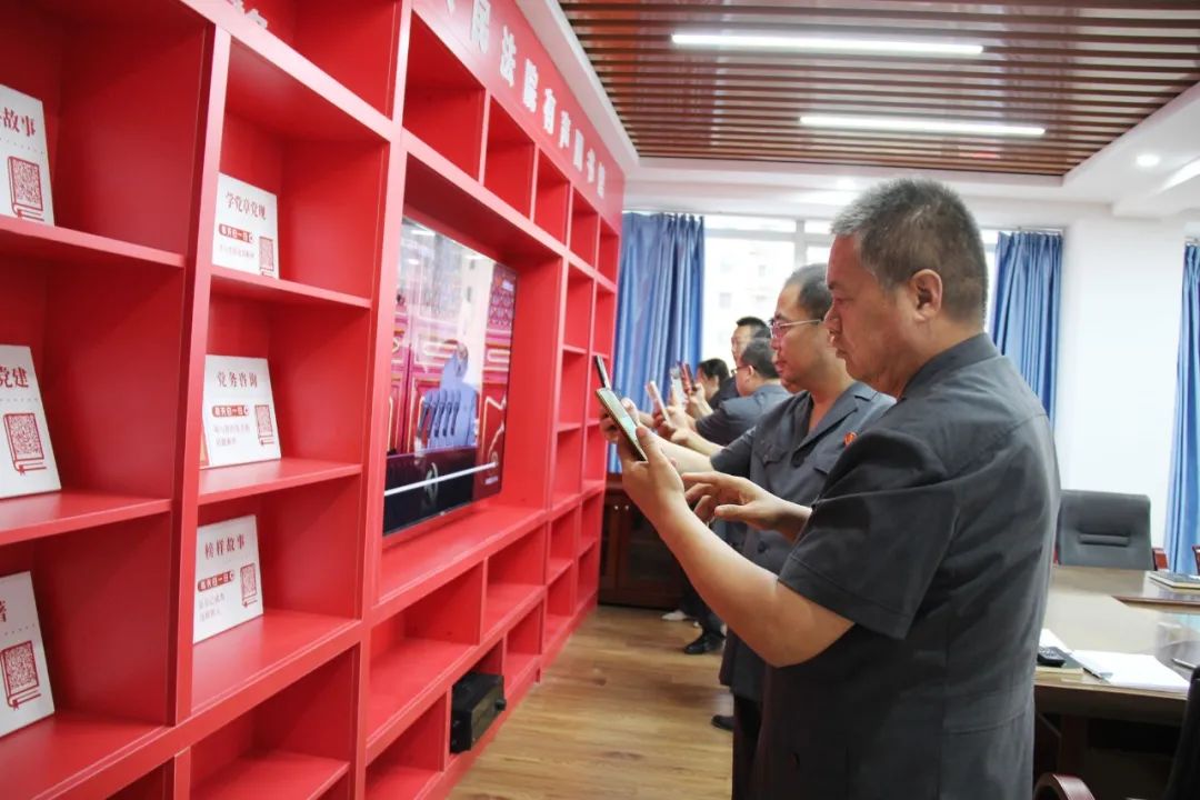 【黨團建設】蒲城法院有聲智慧黨建空間啟用