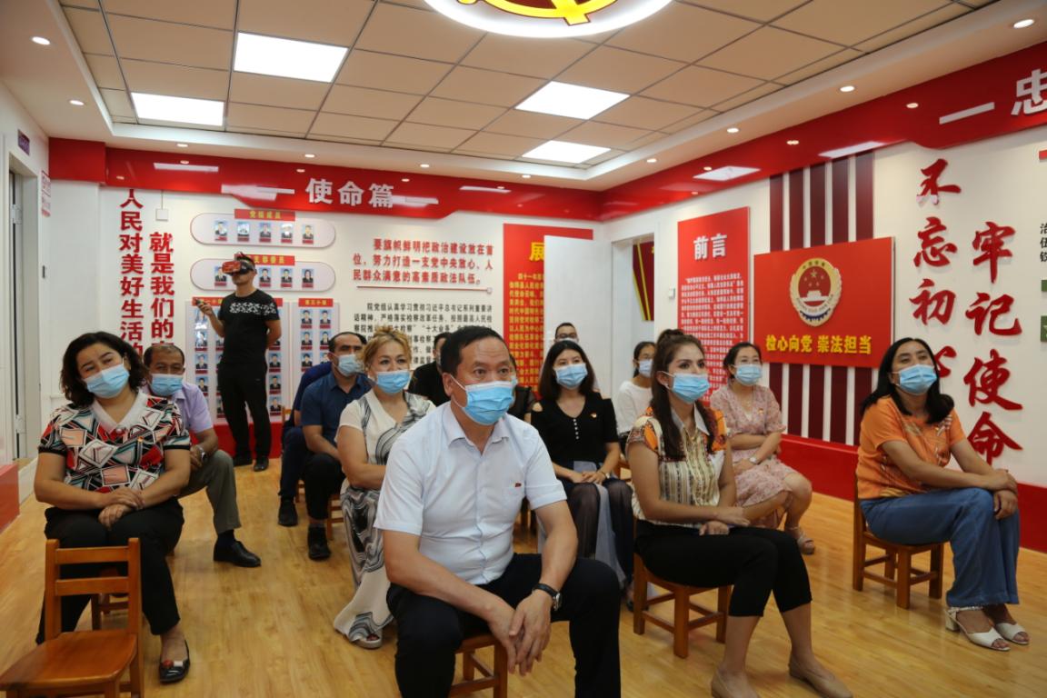 【伽師檢察】5G+VR,智慧黨建打造黨史學習教育"沉浸式"新課堂