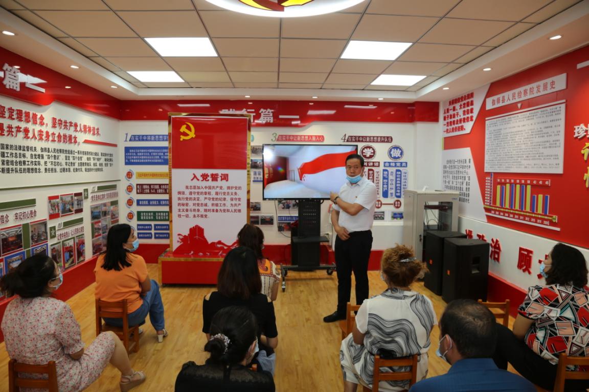 【伽師檢察】5G+VR,智慧黨建打造黨史學習教育"沉浸式"新課堂